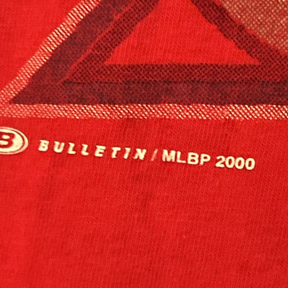 Vintage Toronto Blue Jays Y2K Red Retro Tee shirt - Picture 3 of 6